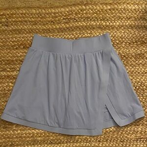Workout/Tennis Skirt - In Blue/Grey